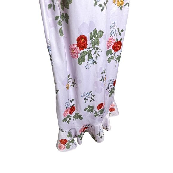 Keepsake Pretty One Lilac Floral Slip Maxi Dress Size 6 NWT Wedding - Picture 10 of 13